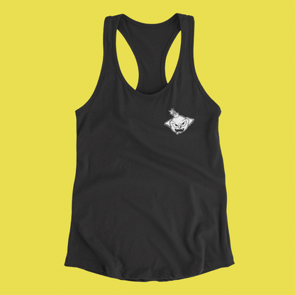 Women's FBS Bomb Racerback Tank Top BLACK